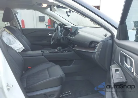 2025 Nissan Rogue Platinum из США, поврежденный, VIN JN8BT3DC3SW101480